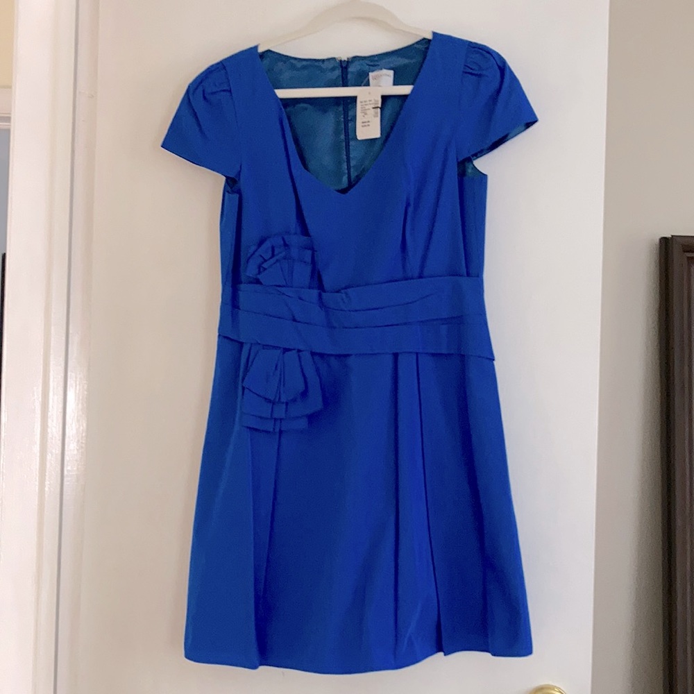 RED VALENTINO Cobalt Blue Cocktail Dress